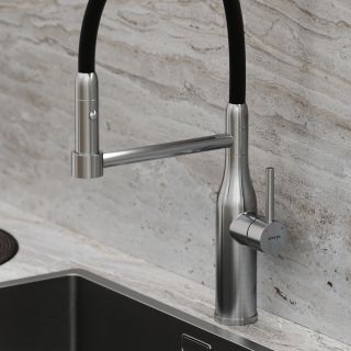 Смеситель для кухни Sancos Pride SC4011BNG нержавеющая сталь